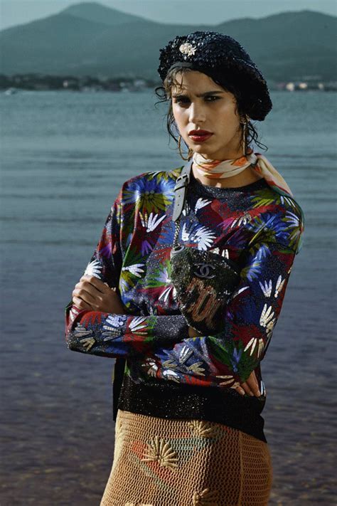 cuba libre coco chanel chal long|The Chanel Cruise Campaign Is A Street Style Star Dream.